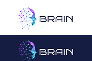 Futuristic AI Brain Logo Design, a Branding & Logo Template by HueNestify (Thumbnail 3 of 3)