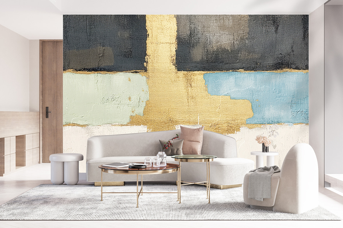 Abstract oil painting art wallpaper, a Decorative Illustration by fei long (Photo 4 of 10)