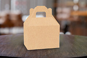 Straight Gable Box Mockup + Template, a Packaging Mockup by Korner (Thumbnail 5 of 12)