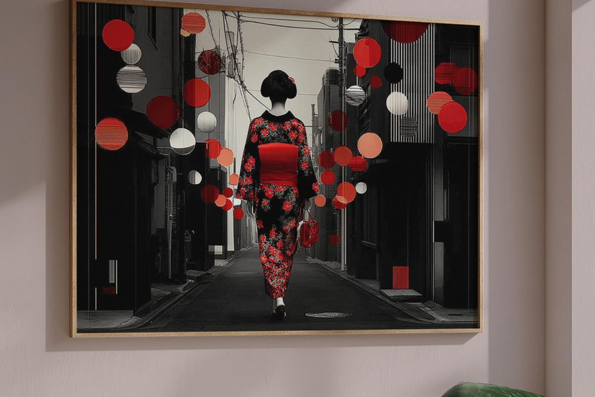 Soul of Japan Wall Art Collection, a Decorative Illustration by PrintablesByFranklyn (Photo 4 of 8)