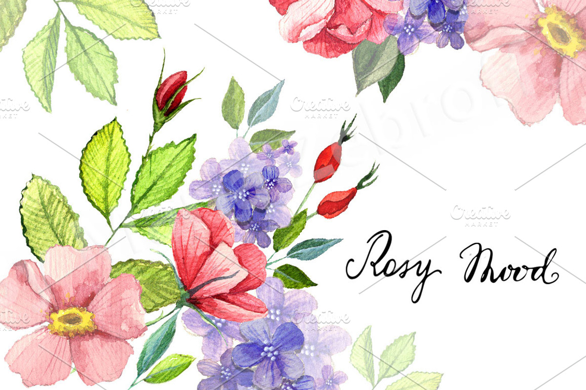 Rosy Mood, an Illustration by Maria Zebroff (Photo 1 of 5)