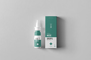 Nose Drops Mock-up, a Cups & Container Mockup by Yogurt86 (Thumbnail 8 of 11)