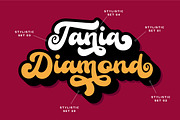 Brenson Charlotte - Retro Font Duo, a Script Font by Grezline Studio (Thumbnail 5 of 14)