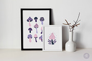Mystical Mushrooms Clipart Set, an Object Graphic by Alena Koval (Thumbnail 2 of 16)