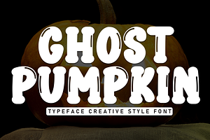 Ghost Pumpkin | Script Font