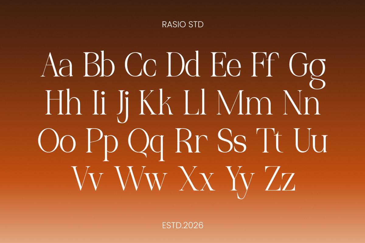 Pergale Modern Elegant Serif Font, a Serif Font by Rasio Studio (Photo 2 of 9)