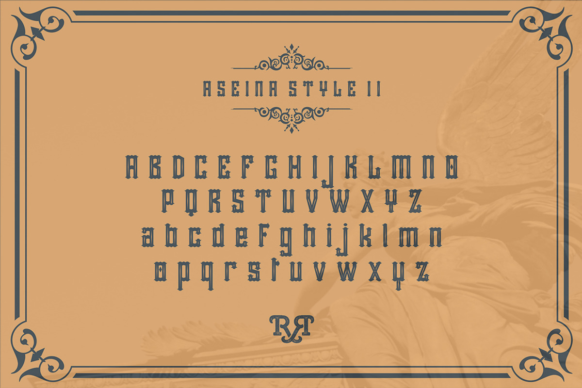 Aseina Typeface + Bonus preview 4