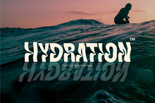 Hydration Wavy Font