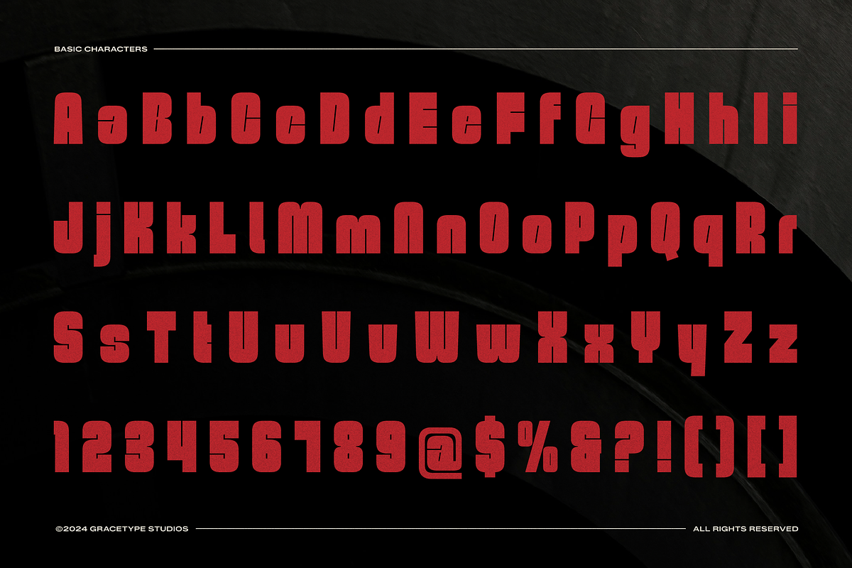 Exodiah | Bold Display Sans Serif, a Sans Serif Font by gracetype_studio (Photo 10 of 12)