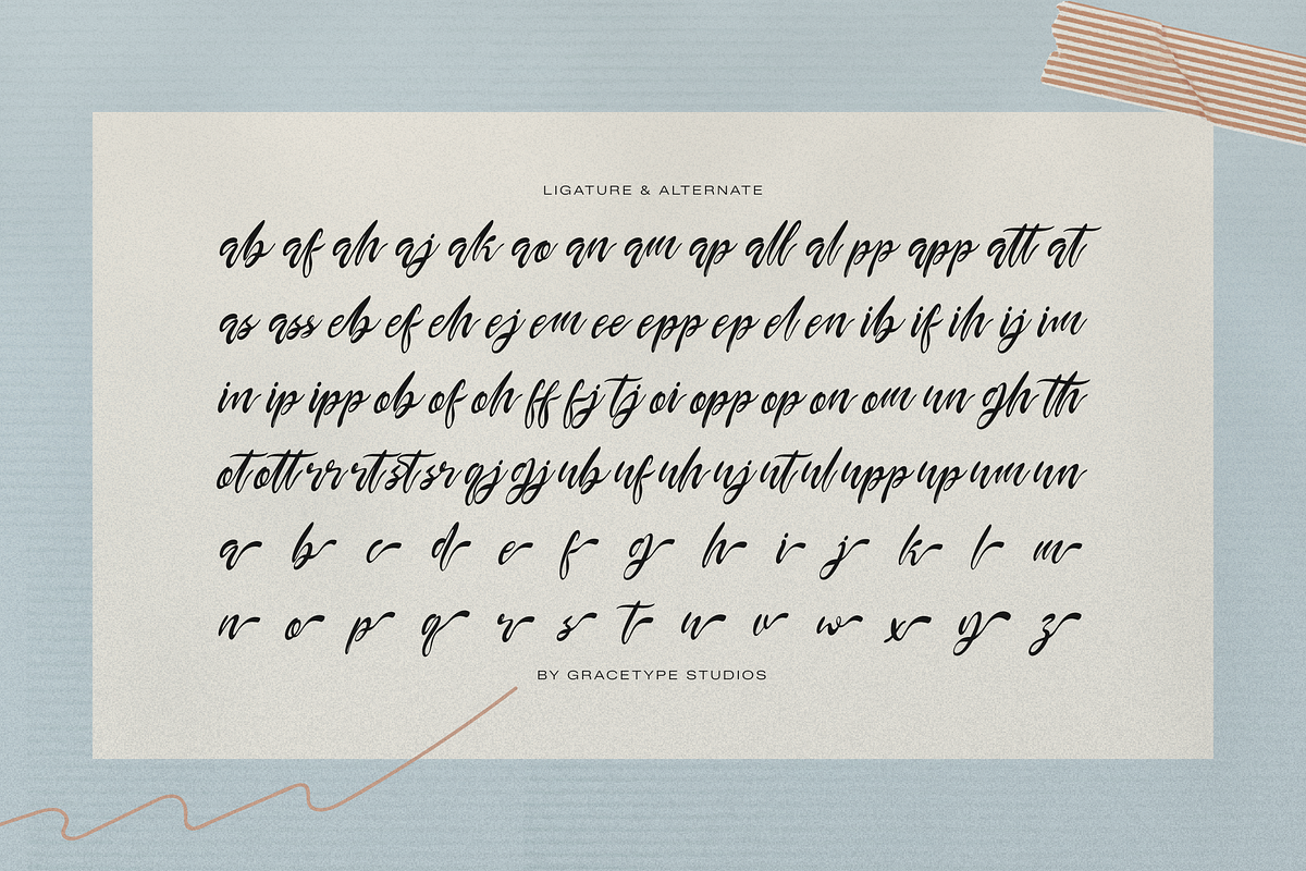 Velmaford | Casual Elegant Script, a Handwritten Font by gracetype_studio (Photo 11 of 12)