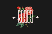 Washboard typeface, a Blackletter Font by Emyself Design (Thumbnail 4 of 9)