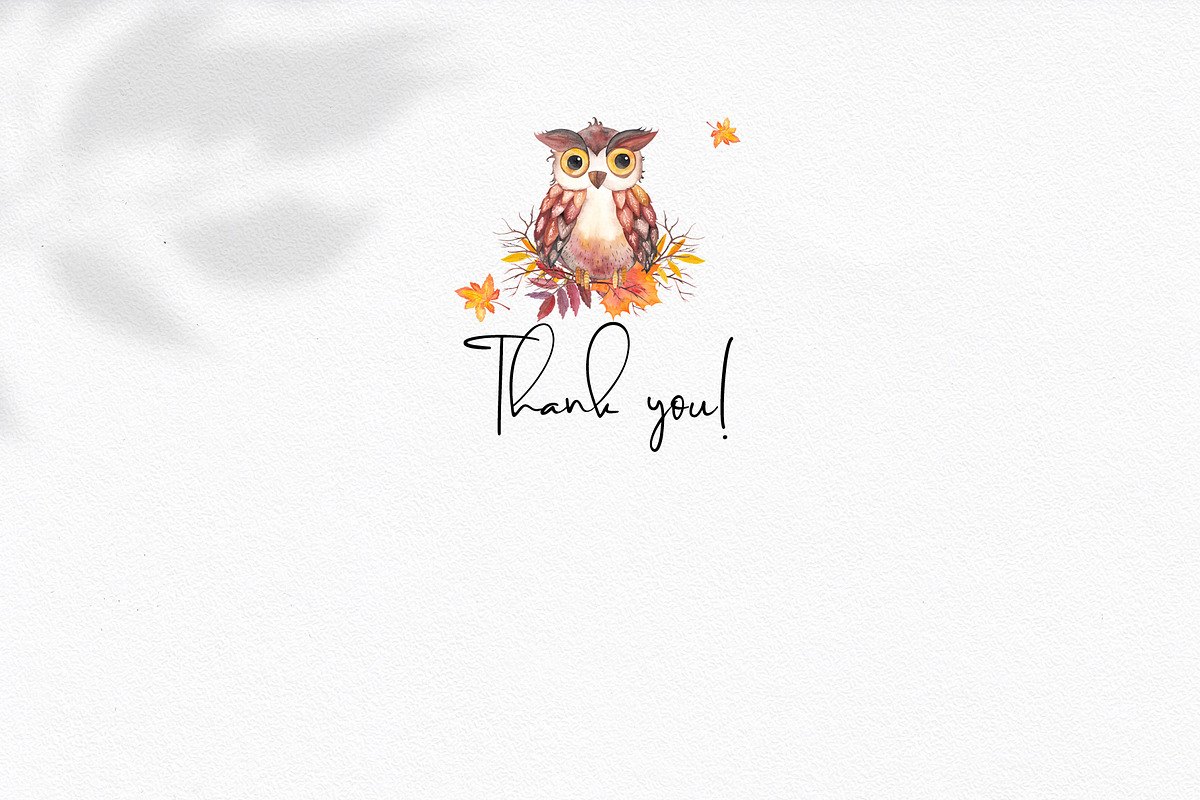 Autumn BUNDLE 8 in 1. Watercolor, an Object Graphic by Ana-Sakuta (Photo 20 of 20)