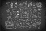 Garden doodles, an Illustration by Elina_Li (Thumbnail 3 of 8)