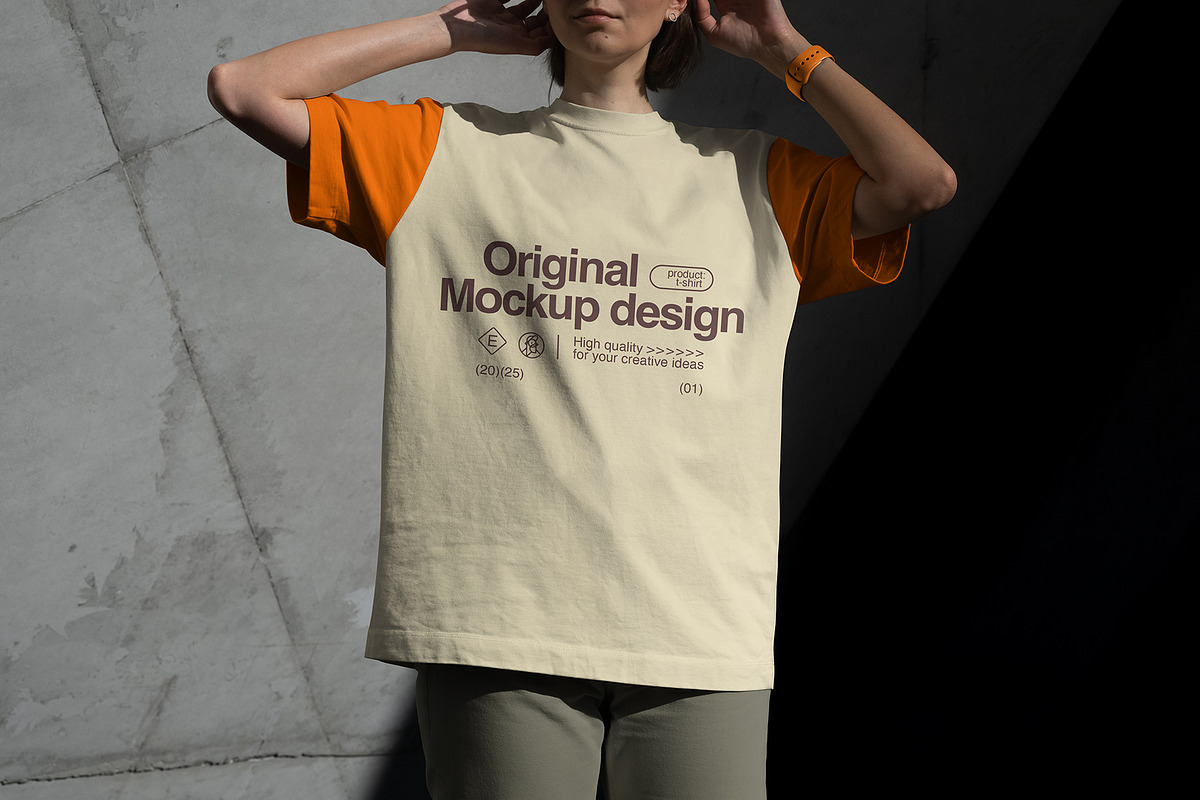 T-Shirt Mockup Bundle – 4 Scenes, a Shirt Mockup by eezo (Photo 14 of 14)