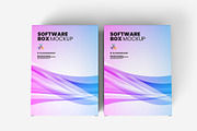 Software Box Mockup - 13 Views, a Packaging Mockup by Illusiongraphic (Thumbnail 10 of 27)