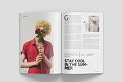 Simple Magazine Template, a Magazine Template by Bookrak Graphic Design (Thumbnail 13 of 17)