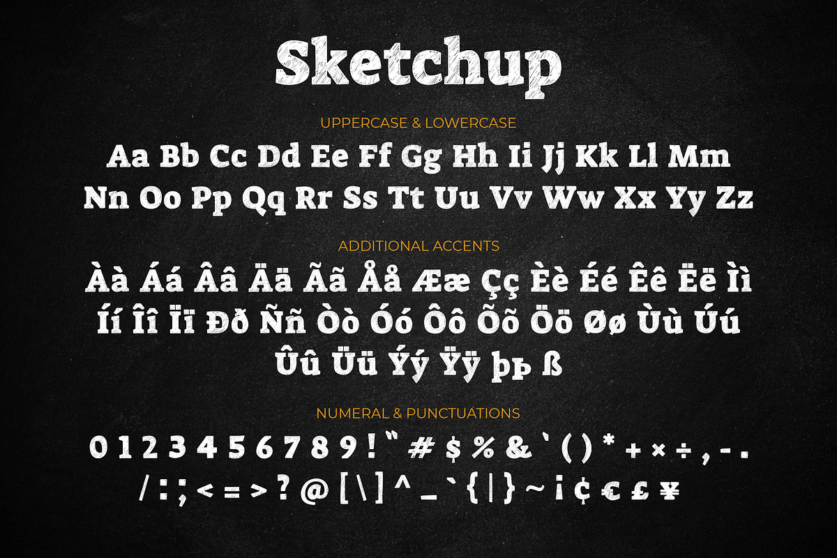 Sketchup - Display Slab, a Slab Serif Font by Almarkhatype (Photo 10 of 10)