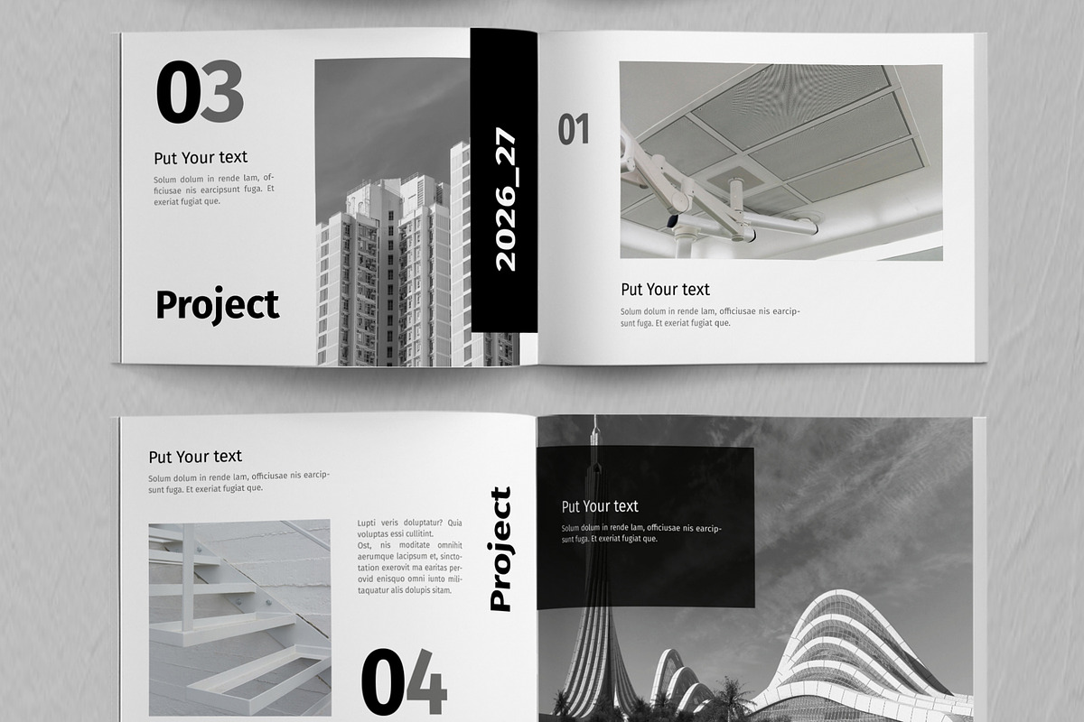 Architecture Portfolio Layout, a Brochure Template by ContestDesign (Photo 4 of 5)