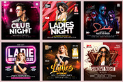 150 Night Club Flyer Bundle, a Flyer Template by AfzaalGraphics (Thumbnail 7 of 27)