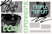 Korema Bold Raw Tribal Display Font, a Handwritten Font by Maulana Creative (Thumbnail 5 of 7)