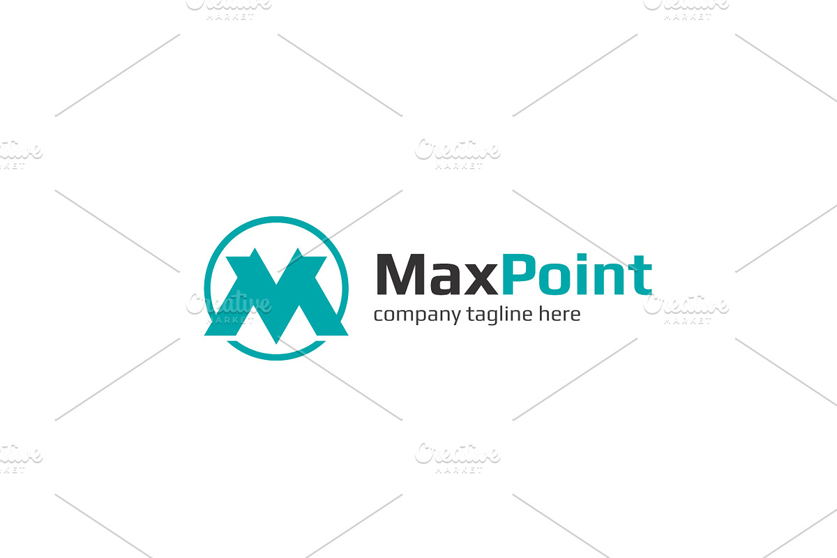 Max Point Logo, a Branding & Logo Template by XpertgraphicD