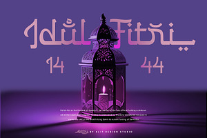 Alibon Arabic Typeface