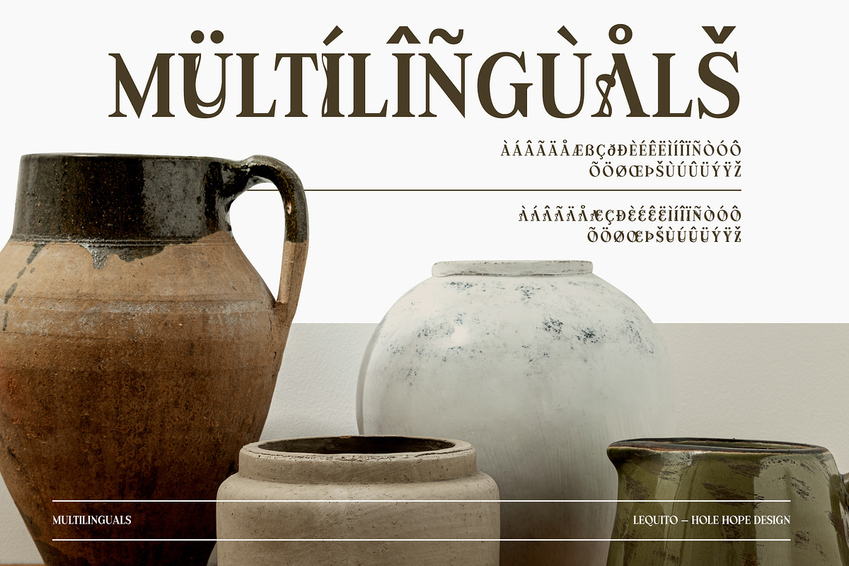 Lequito | Liquid Decorative Serif, a Serif Font by Hole Hope Design (Photo 6 of 10)