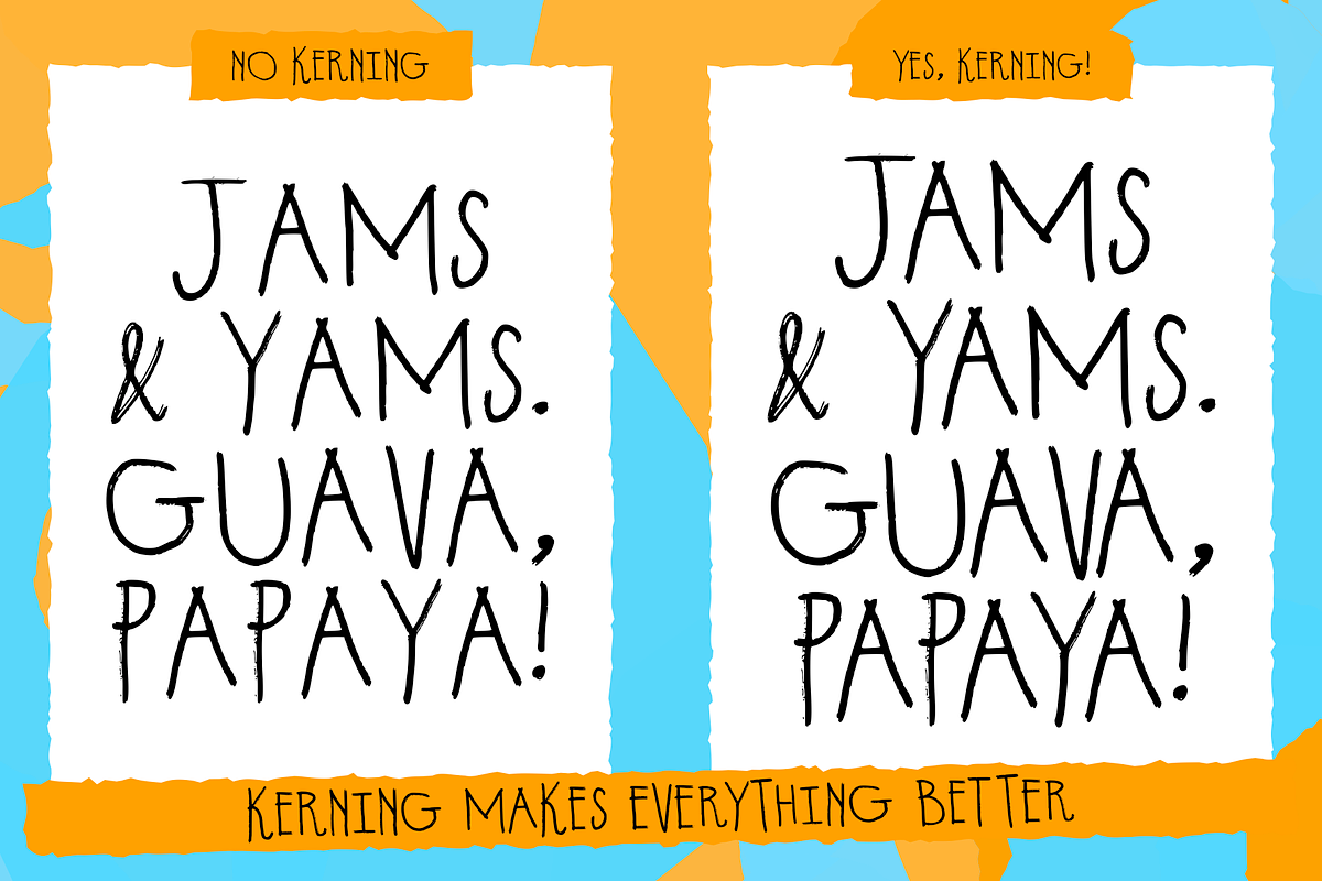 Baby Marmalade Handmade Font, a Handwritten Font by Maker Fonts (Photo 8 of 13)