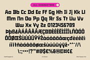 CS Dextor – Bold Font, a Sans Serif Font by Craft Supply Co. (Thumbnail 8 of 8)