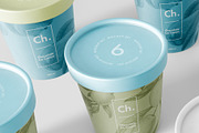 Ice Cream Jar Mockup, a Packaging Mockup by GraphicWave (Thumbnail 6 of 7)
