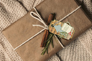 Coffee Lover's Christmas Gift Tags, a Seasonal Illustration by AlexandHer Digital Art (Thumbnail 2 of 4)