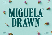 CS Miguela Drawn, a Serif Font by Craft Supply Co. (Thumbnail 1 of 8)