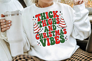 Thick Thighs And Christmas Vibes PNG, a Seasonal Illustration by Creative Art (Thumbnail 3 of 3)