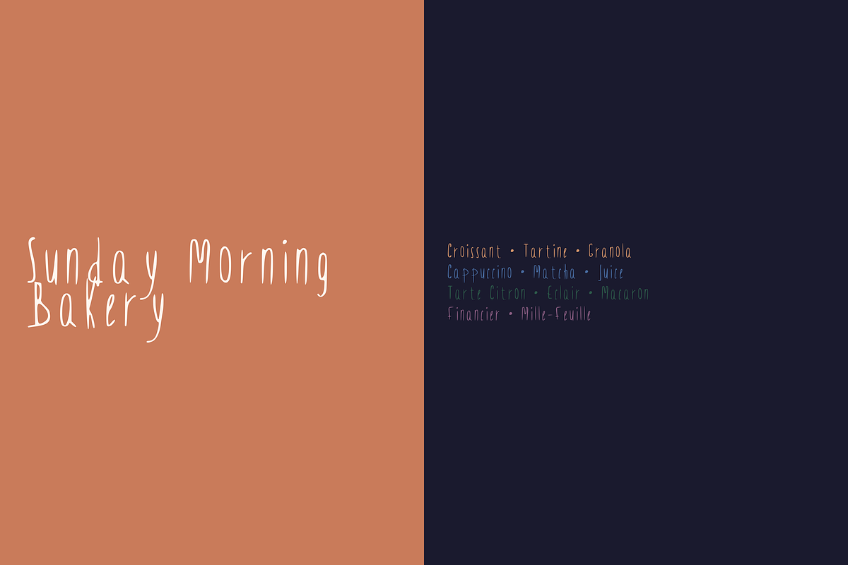 Lunelle – A Light Handwritten Font, a Handwritten Font by Lettra Studio (Photo 5 of 16)