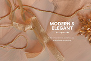 Aesthetic Gold Christmas Backgrounds, a Background Graphic by eclosque (Thumbnail 27 of 36)