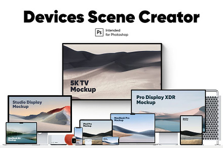 Devices Scene Creator, an iPad Mockup by pixelsaucestudi0s