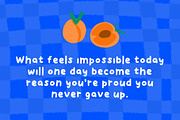Tasty Apricots - handdrawn cute font, a Handwritten Font by Ashiya Pixel (Thumbnail 9 of 12)