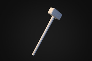 Low Poly Sledgehammer V1