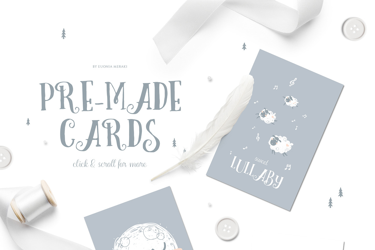 dear MOON - Good Night Graphics, an Animal Illustration by Euonia Meraki (Photo 5 of 12)