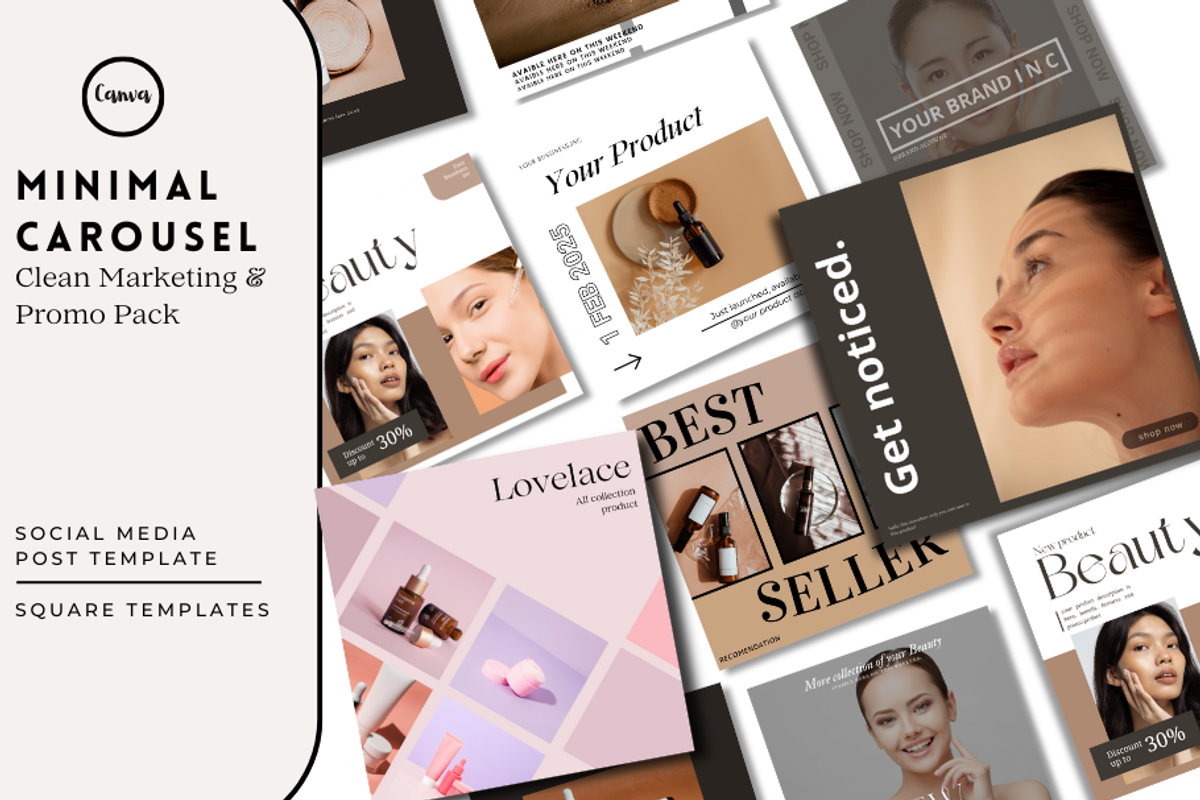 Digital Marketing Template, a Templates & Theme by AgsrmdnStudio (Photo 1 of 5)