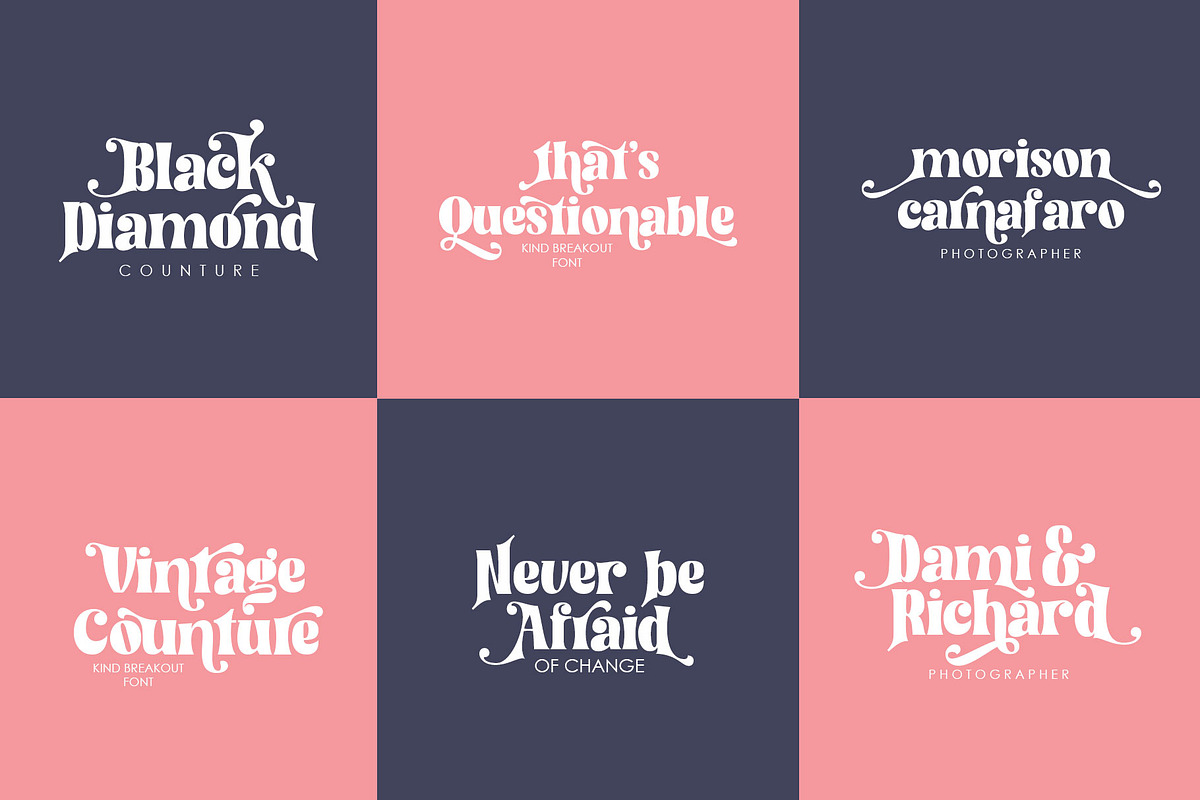 Kind Breakout-Retro Serif Typeface, a Sans Serif Font by moriztype (Photo 10 of 18)