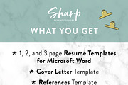 Modern Resume Template for Teacher, a Resume Template by SharpResumeFoundry (Thumbnail 7 of 8)