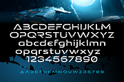 Stellar font family Exelancer Extra, a Sans Serif Font by popskraft (Thumbnail 6 of 10)