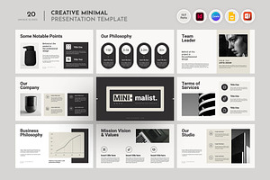 Creative Minimal Presentation, a Presentation Template by Creative_Co