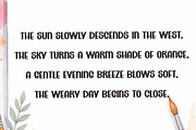 Simple Thinking, a Script Font by FreshTypeINK (Thumbnail 6 of 8)