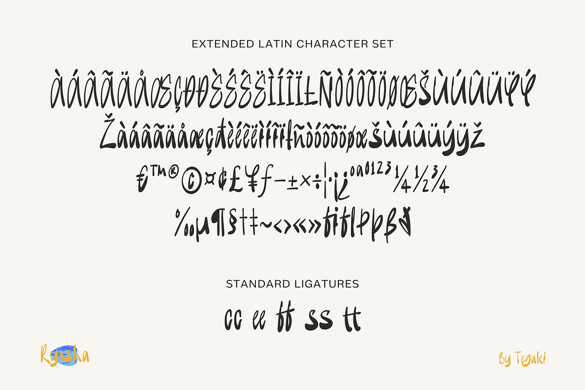 Ryosha, a Handwritten Font by rudiSasori (Photo 16 of 16)