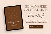 30 Day Guided Manifestation Journal, a Templates & Theme by The Chaos Project (Thumbnail 1 of 5)