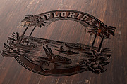 Florida state vector clipart, an Illustration by FITALARTSNEDIGI (Thumbnail 4 of 10)