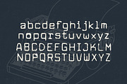 Archive Stamp - Vintage Typewriter, a Sans Serif Font by HipFonts (Thumbnail 3 of 7)