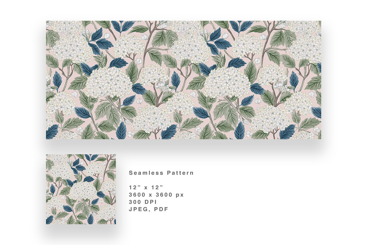 6 Seamless Pattern: Elder Flowers, a Pattern Graphic by StudioCitra (Photo 9 of 10)